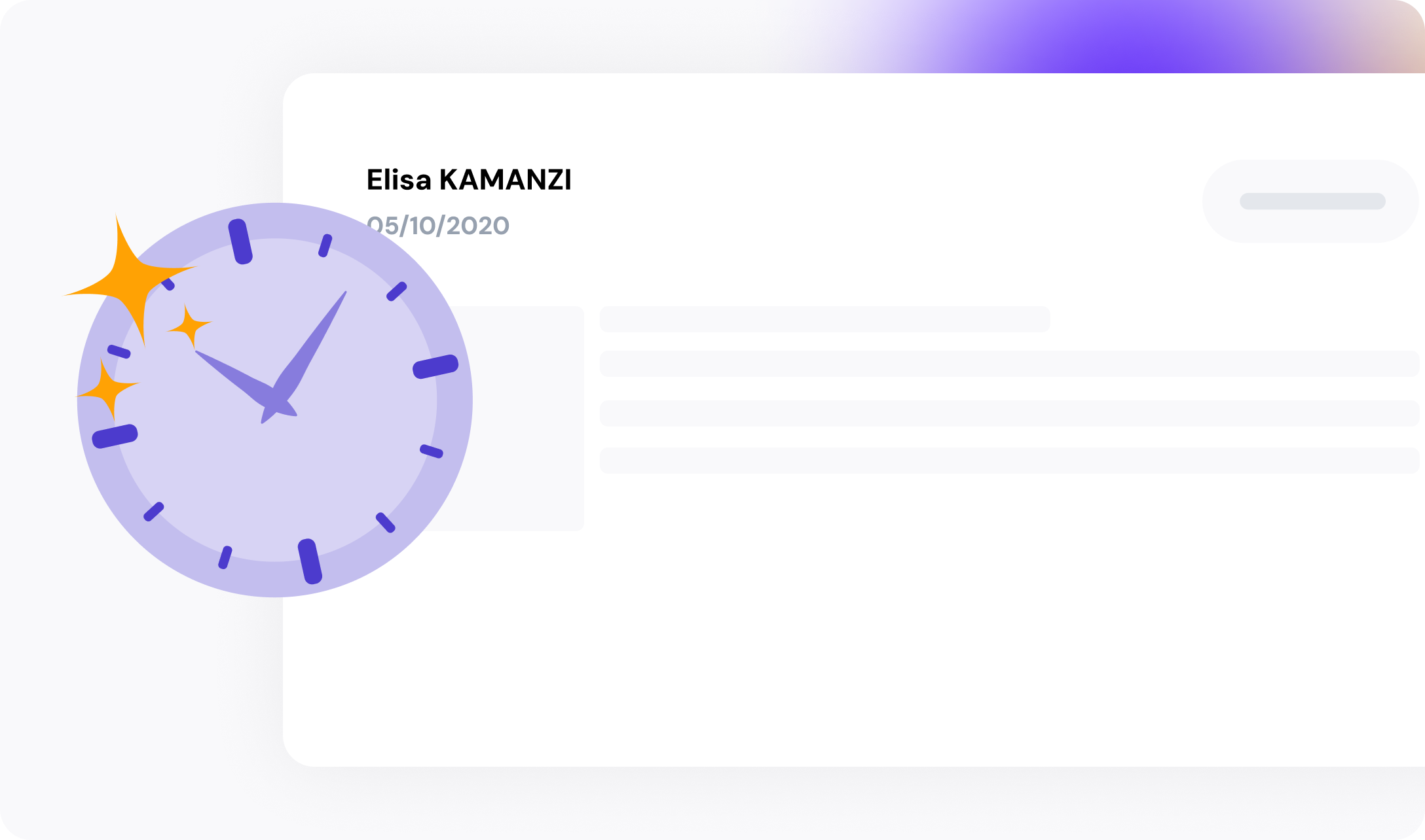 Receive a one-time payment