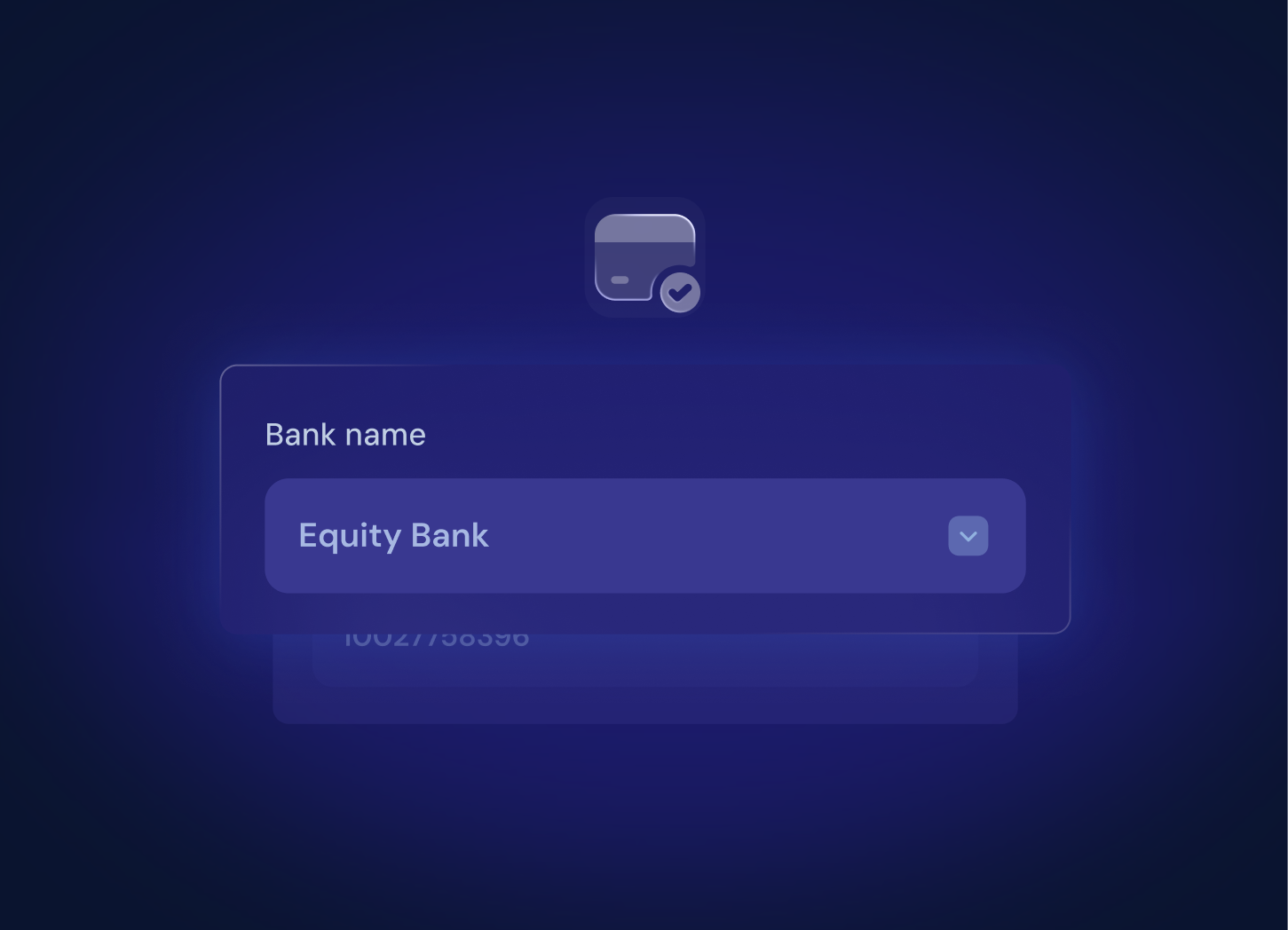 Bank details